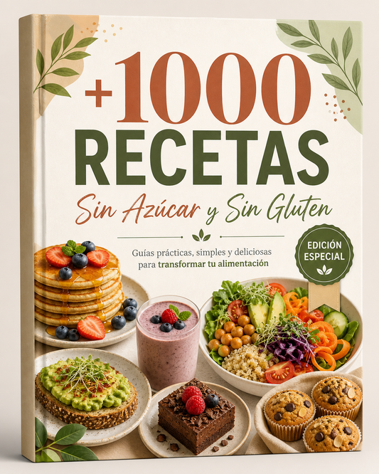 Recetas sin azucar y sin gluten .Libro Digital Descarga PDF