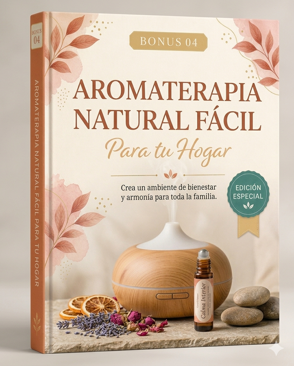 Aromaterapia Natural Fácil para tu Hogar