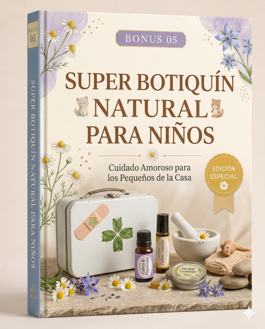 Botiquín natural para niños  | PDF descargable | Recetas Sanadoras
