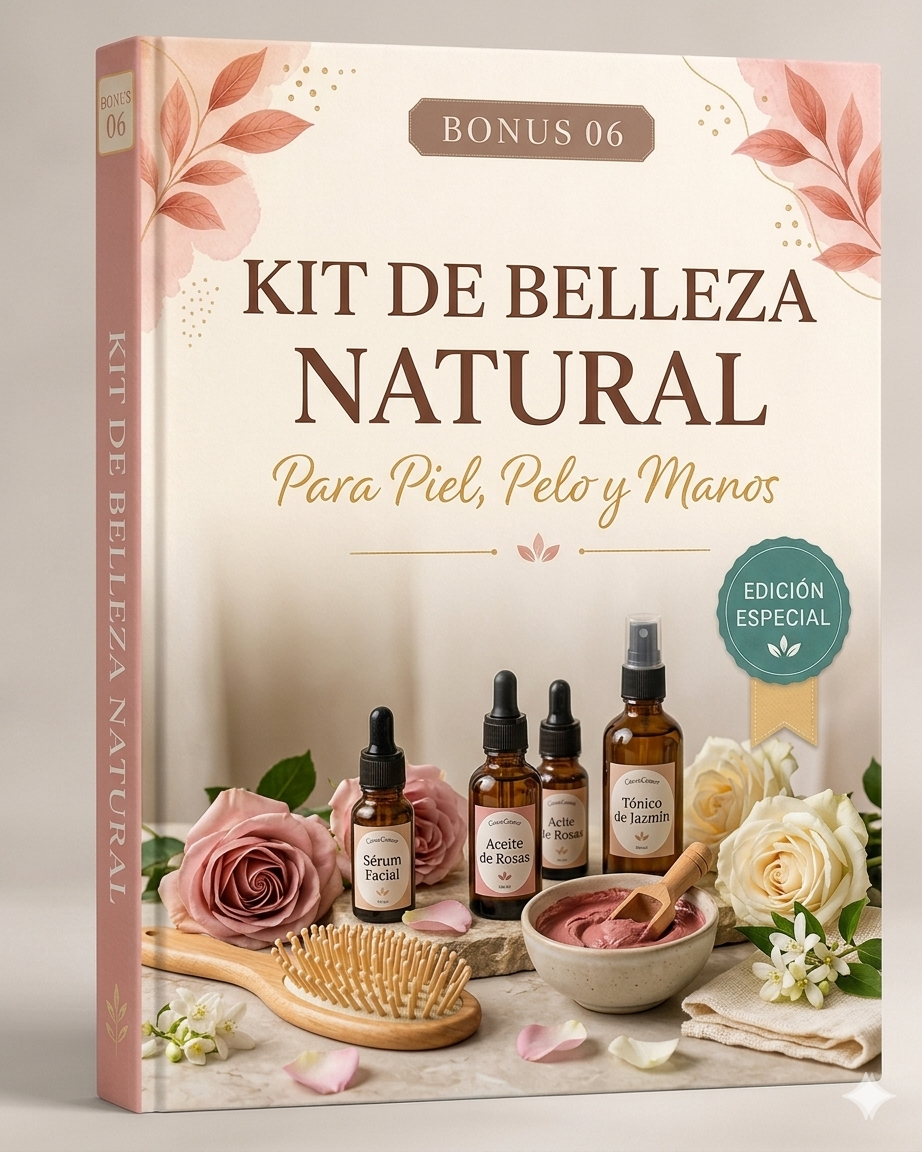 Kit Belleza Natural  | PDF descargable | Recetas Sanadoras