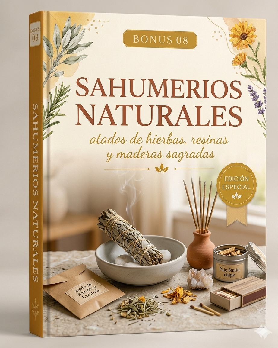 Crear Sahumerios Naturales  | PDF descargable | Recetas Sanadoras