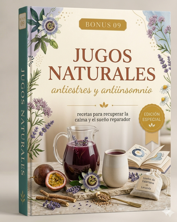 Jugos Naturales Antiestrés y Antiinsomnio